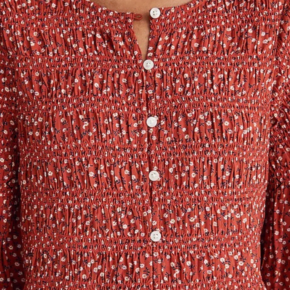 Madewell BRAND NEW Button-Front Mini Dress - Picture 2 of 9